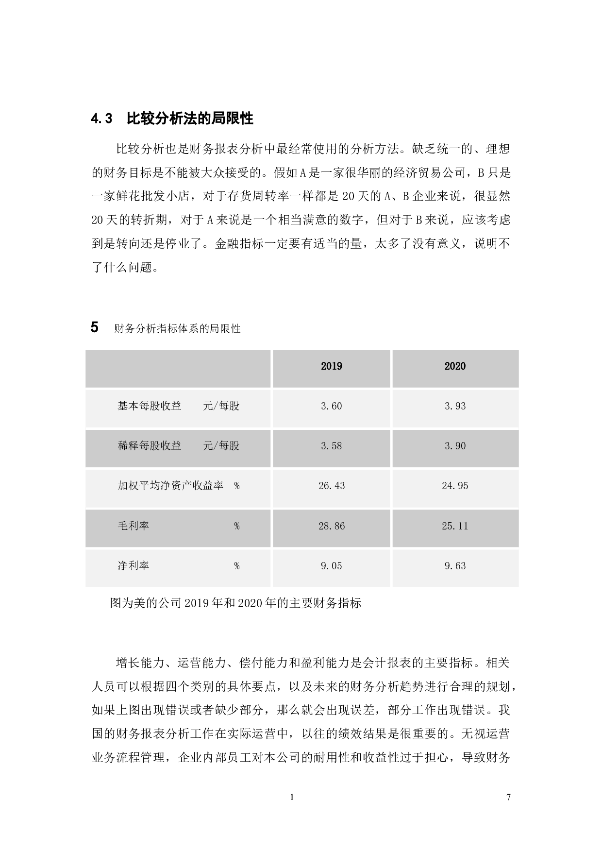 财务报表分析的局限性及其改进-8496字.doc 第10页