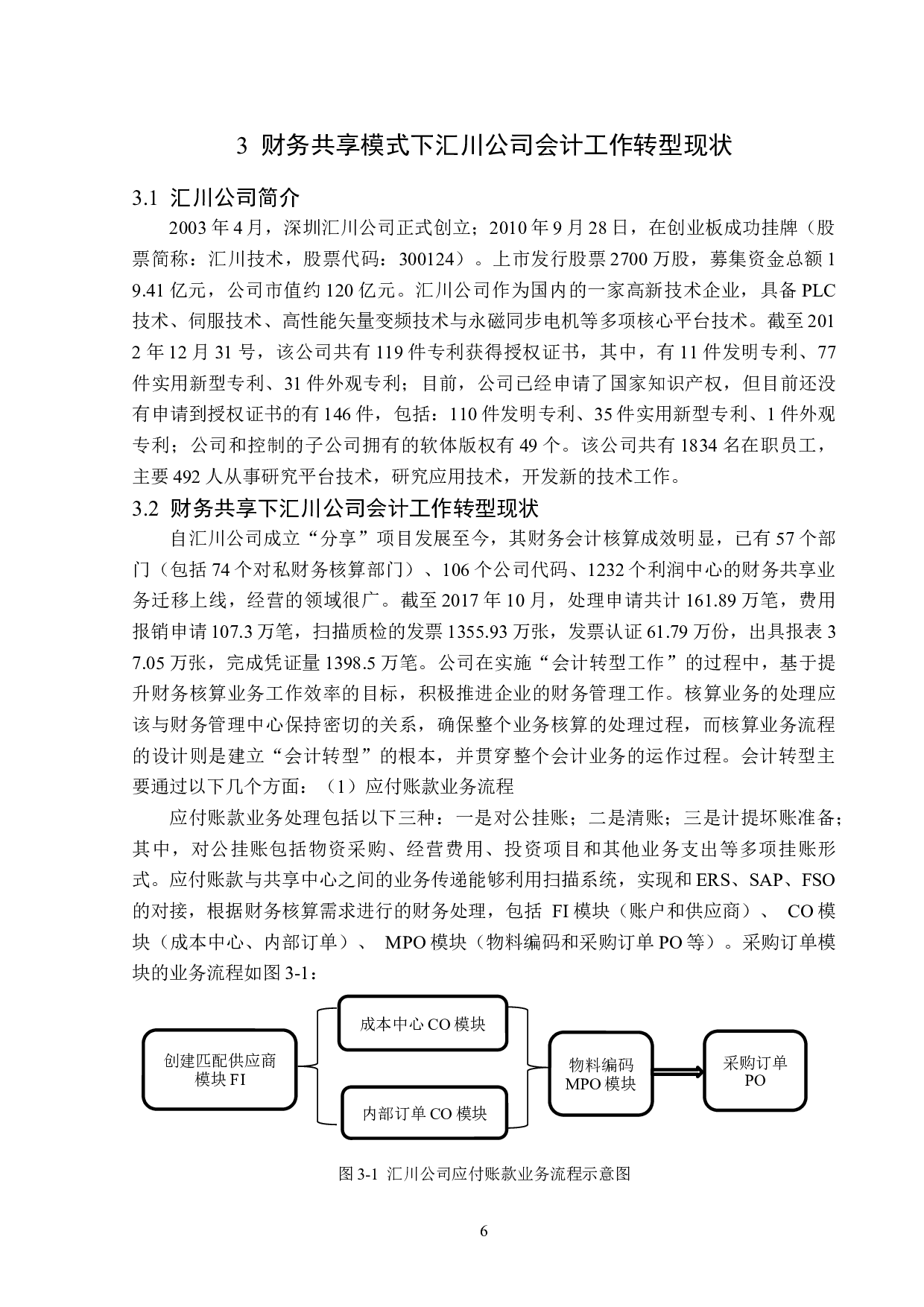 财务共享模式下汇川公司会计工作转型问题研究-14587字.docx 第10页