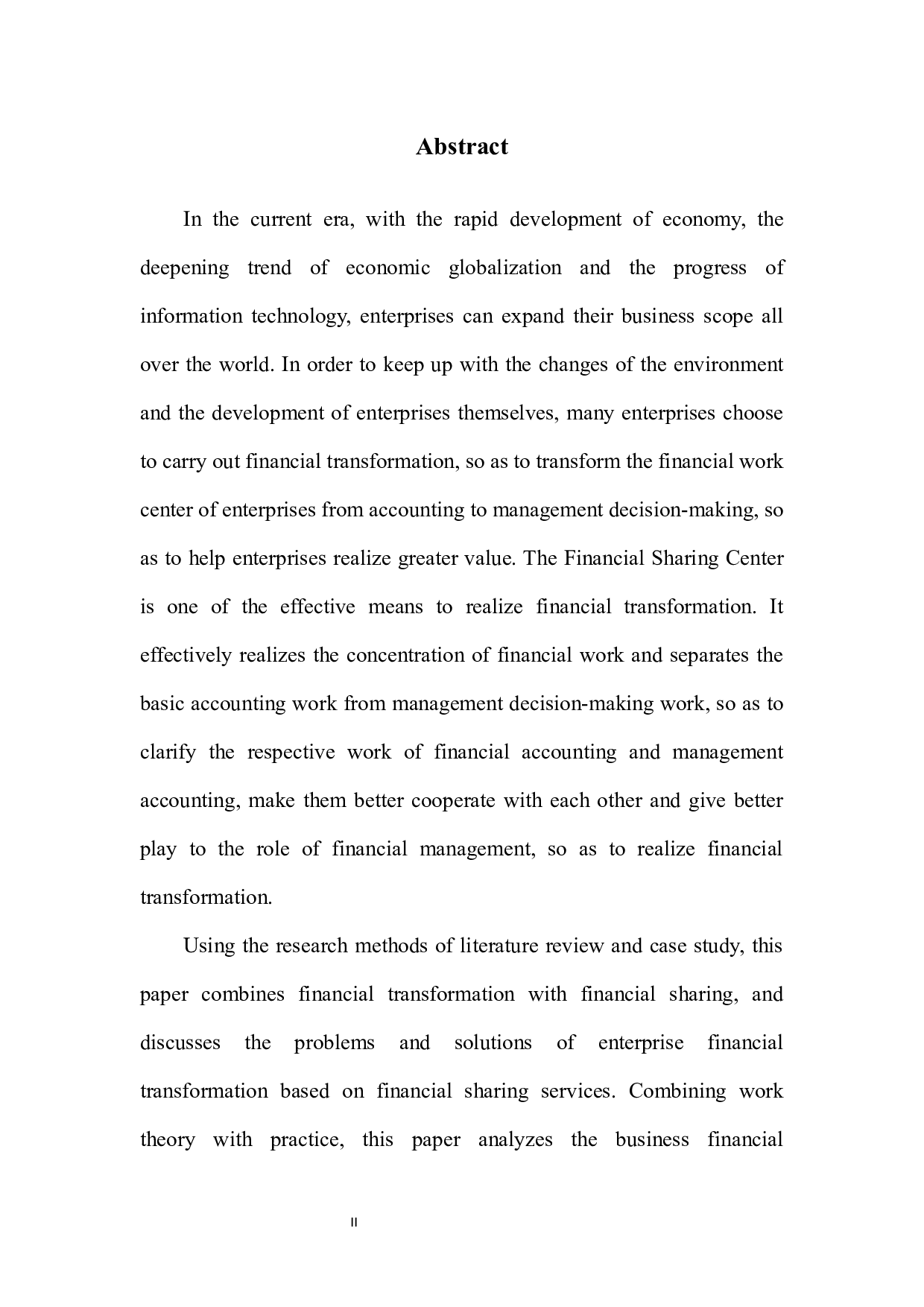 财务共享服务下的企业财务转型问题分析&mdash;&mdash;以海尔集团为例-12440字.docx 第5页