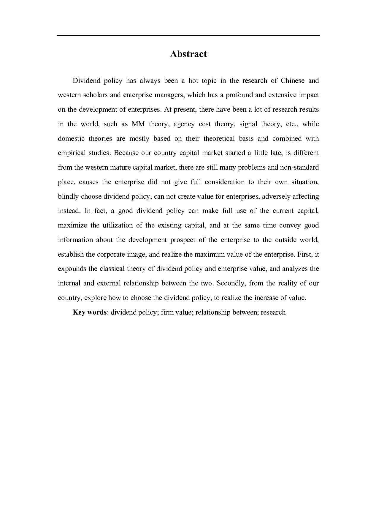 股利政策与企业价值关系研究-6679字.pdf 第2页