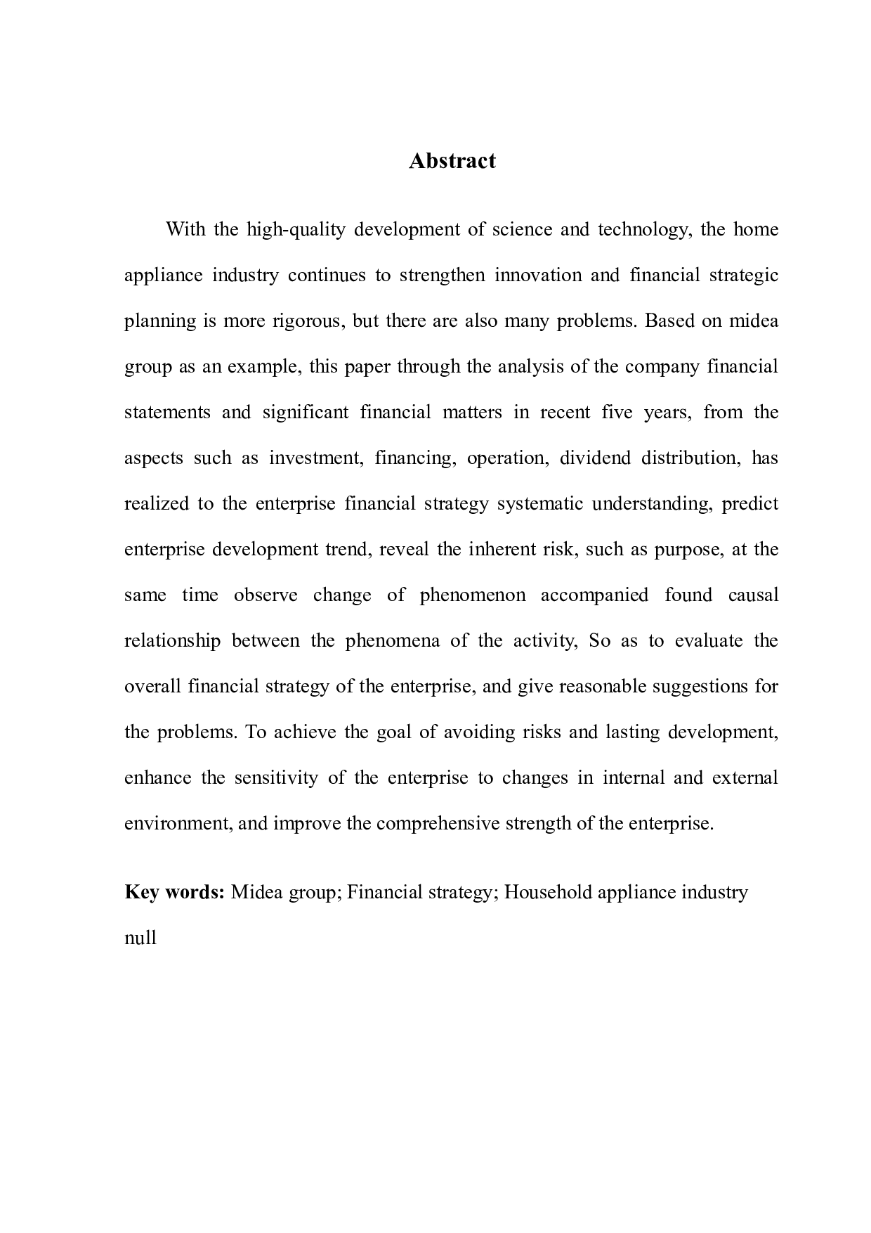 美的集团财务战略案例分析-14018字.docx 第4页