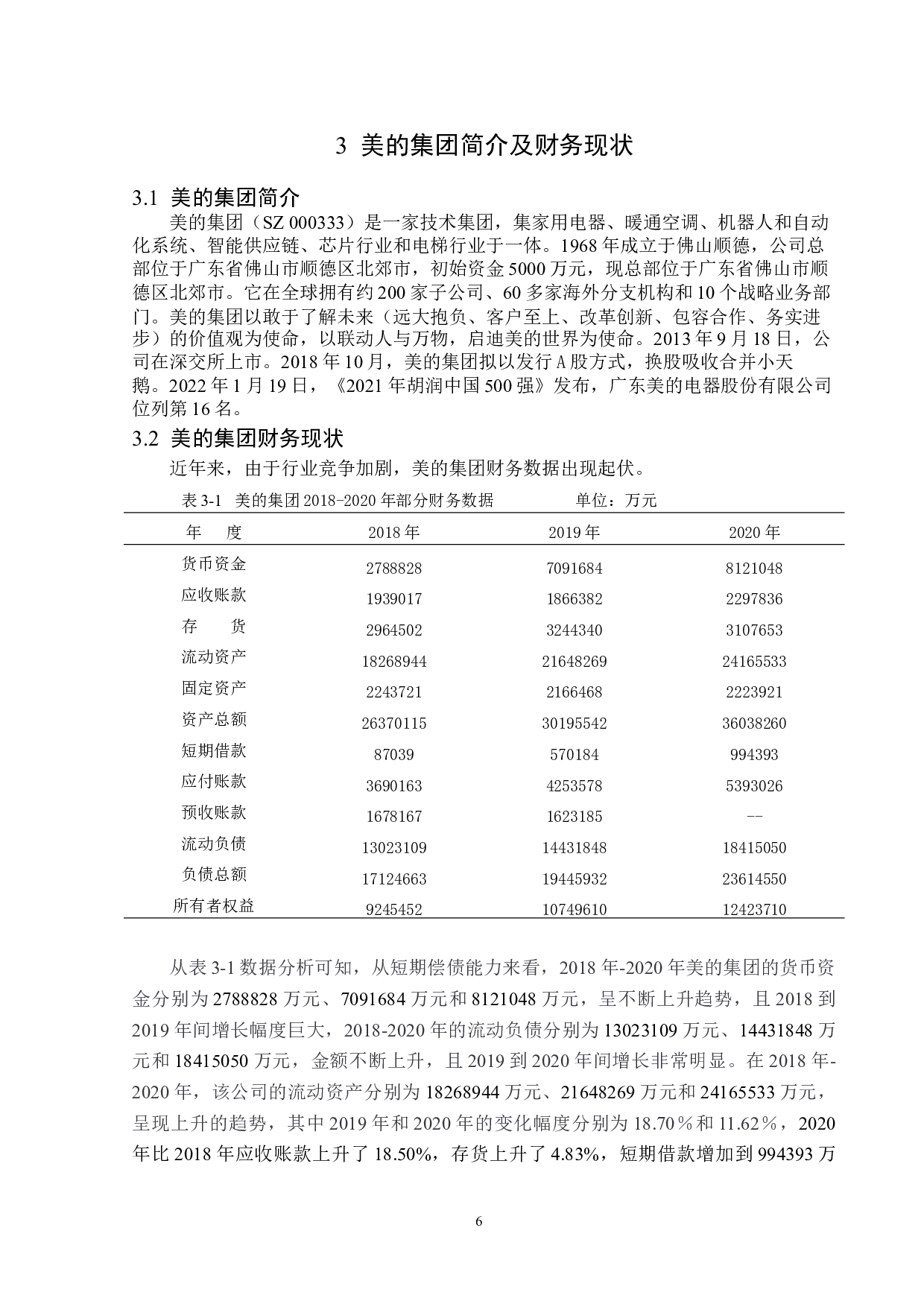 美的集团偿债能力分析-11586字.docx 第10页