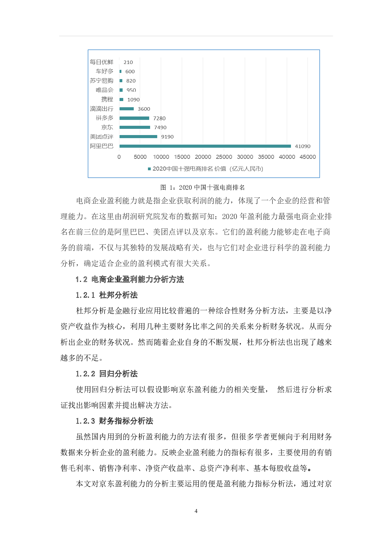 网红经济背景下电商企业的盈利能力分析&mdash;&mdash;以京东为例-6313字.pdf 第5页