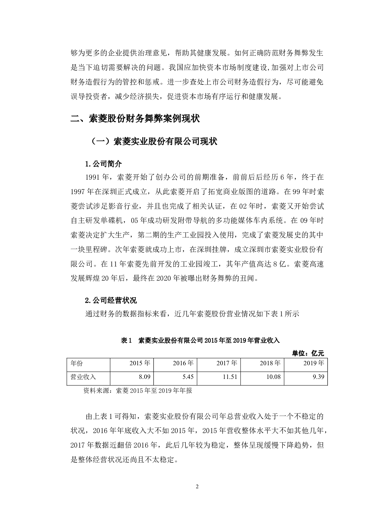 索菱实业股份有限公司财务舞弊问题研究-10577字.doc 第5页