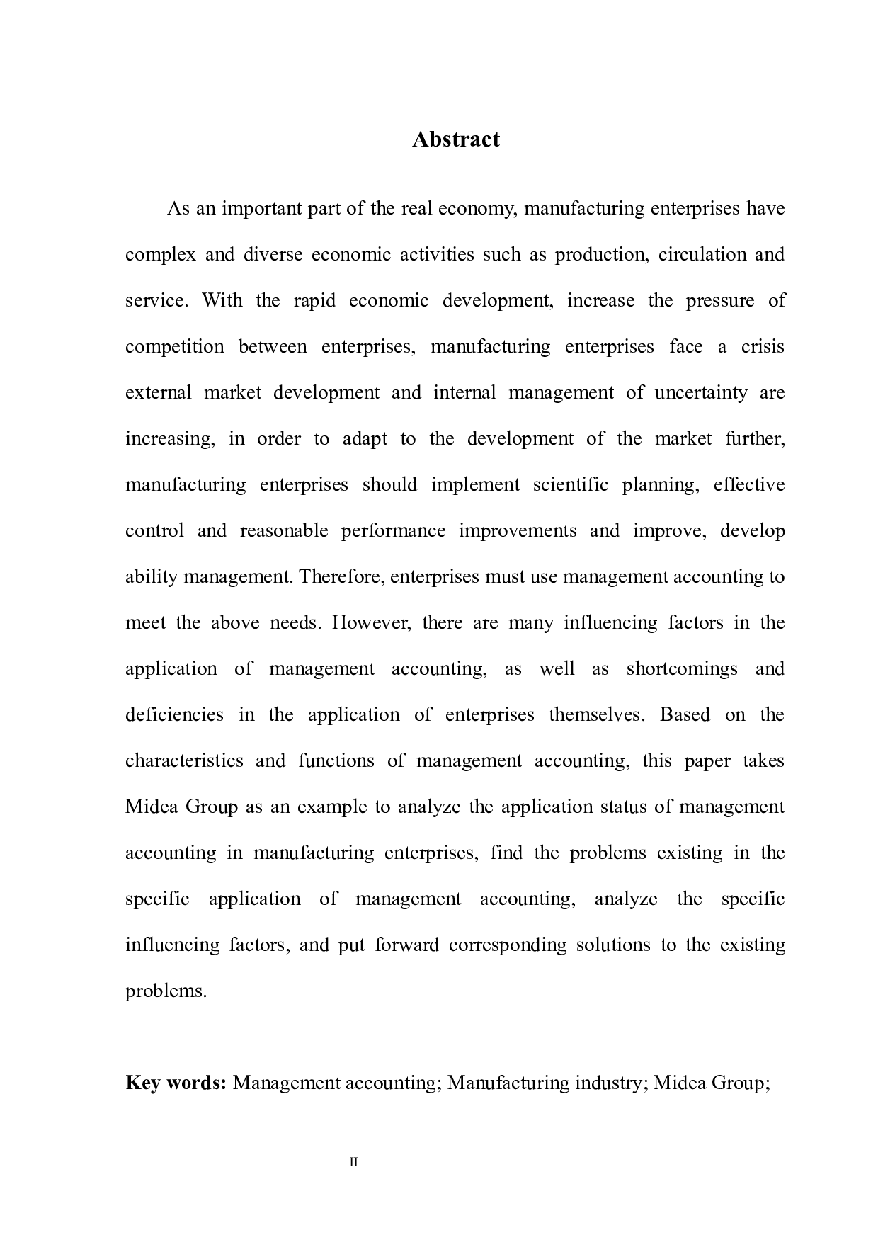 管理会计在制造企业的应用分析-12118字.docx 第4页