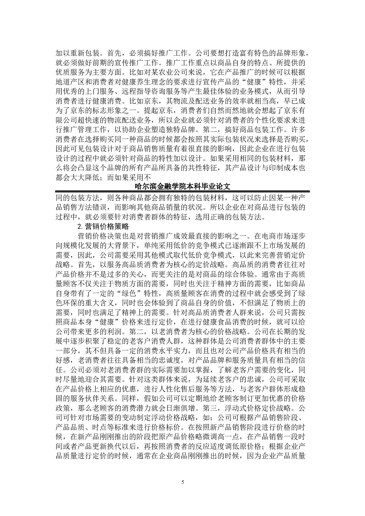 电子商务背景下企业营销策略的分析-8595字.docx 第9页