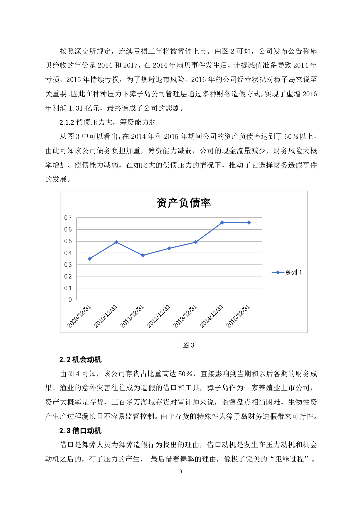 獐子岛公司财务舞弊案例分析-4685字.pdf 第5页