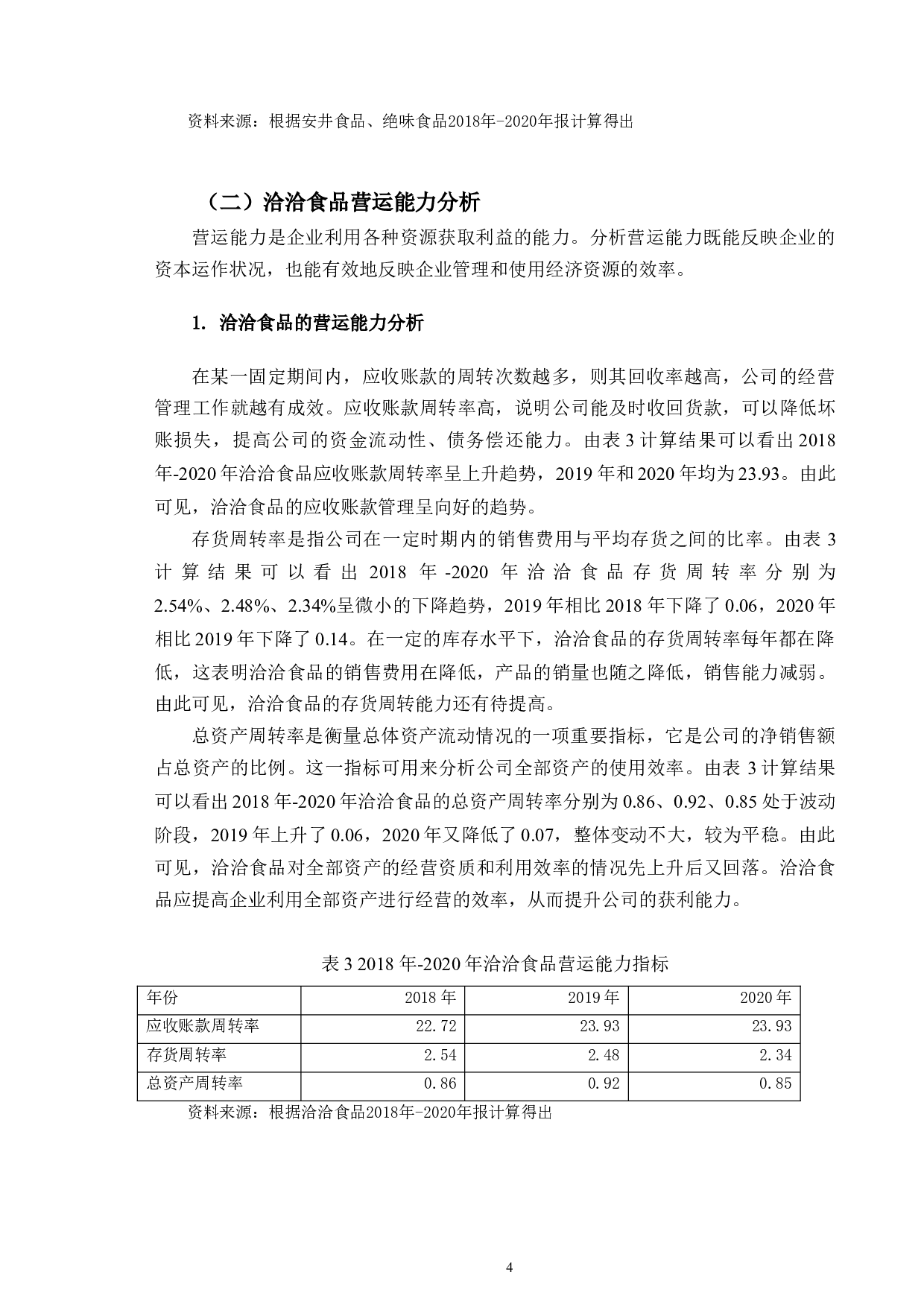 洽洽食品股份有限公司财务效率分析研究-10335字.doc 第7页