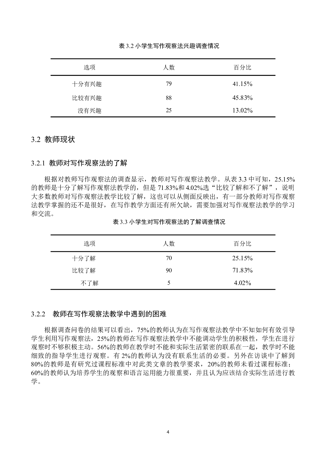 小学语文写作观察法教学现状及对策研究-10155字.docx 第8页