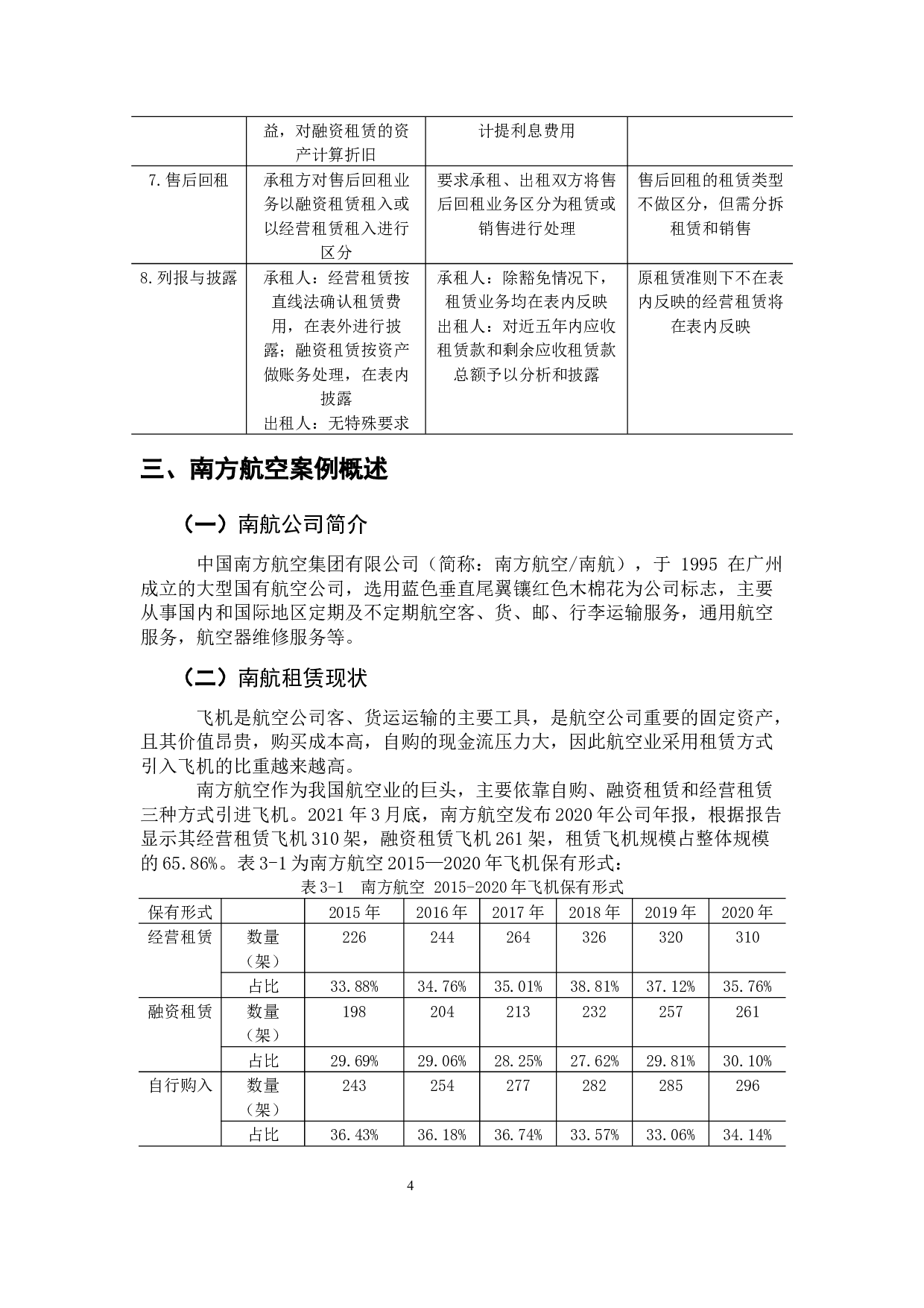 新租赁准则下航空公司发展影响分析&mdash;&mdash;以南方航空为例-12116字.docx 第9页